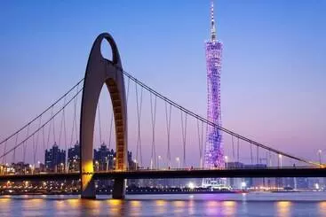 ホテル Somerset Haizhu Centre Guangzhou   Free Shuttle Bus To And From The Exhibition Hall During The Canto