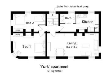 דירה The Grand Old Duke