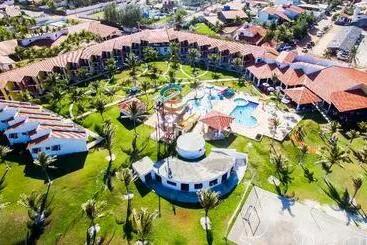 Jangadeiro Praia Hotel Resort Parque Aquático E Pé Na Areia