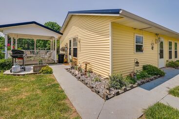 Vakantiehuisje Charming Smiths Grove Home Near Cave Tours!