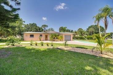 별장 Fort Pierce Paradise W/ Pool   10 Mi To Beach!