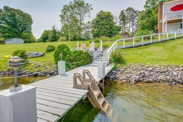 Hus på landet Waterfront Smith Mountain Lake Home W/ Dock!
