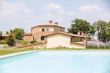 アパートホテル Luxury Resort With Swimming Pool In The Tuscan Countryside, Villas On The Ground Floor With Private