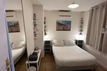 ペンション Villa Des Palmiers, Chambre N°1, Lit Double