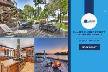 Mökkimajoitus Sunset Shores Resort By Avantstay Private Beach