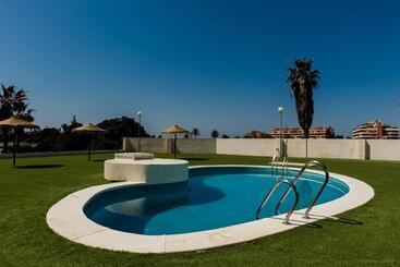 公寓 Roquetas Beach And Playa Serena Golf Village