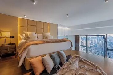 アパートホテル Kunming Hotel High Sky View