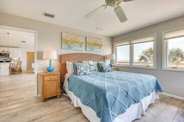 茅舍 Oceanfront Ponte Vedra Beach Home W/ Deck & Views!
