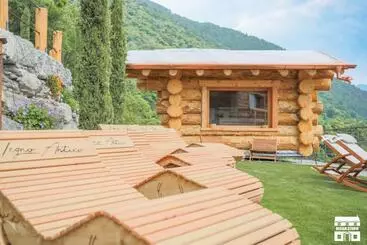 ベッドアンドブレックファースト Chalet Antico Legno By Design Studio