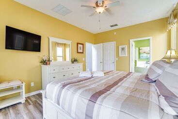 Сельский дом 4 Mi To Disney World: Spacious Villa W/ Game Room!