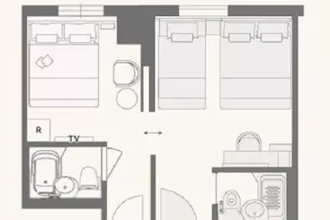 هتل The Rise Osaka Kitashinchi