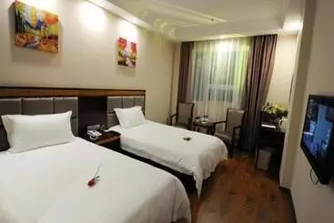 هتل Greentree Inn Meizhou Meijiang District Wanda Plaza