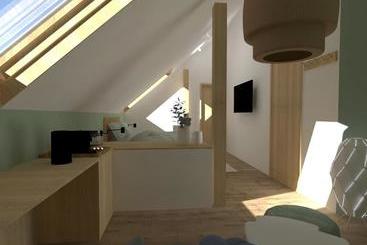 آپارتمانهای توریستها Tó Part Panzió Kőszeg