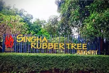Lomakeskus Singha Rubber Tree Kanchanaburi
