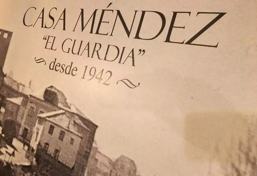 בית מלון כפרי Hostal Restaurante Méndez El Guardia