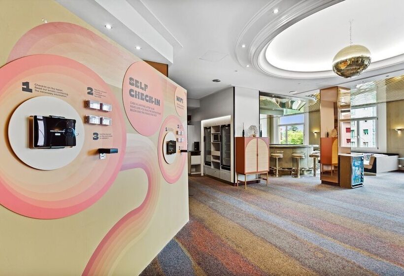 هتل Becozy Au Parc Retro Edition Self Check In Rooms & Studios Fribourg