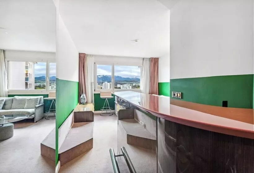 فندق Becozy Au Parc Retro Edition Self Check In Rooms & Studios Fribourg