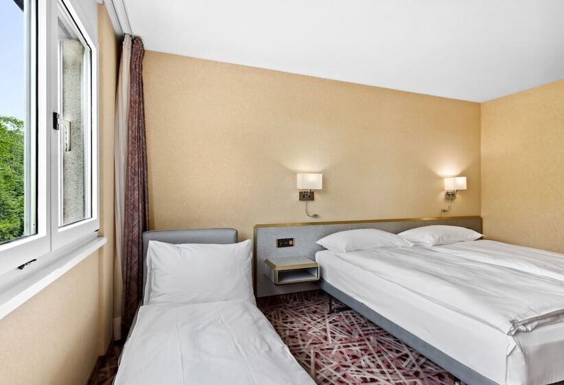 هتل Becozy Au Parc Retro Edition Self Check In Rooms & Studios Fribourg