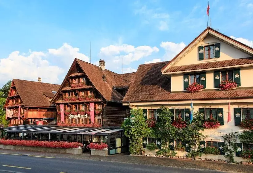 Swiss Chalet Merlischachen   Historik Chalet Hotel Lodge