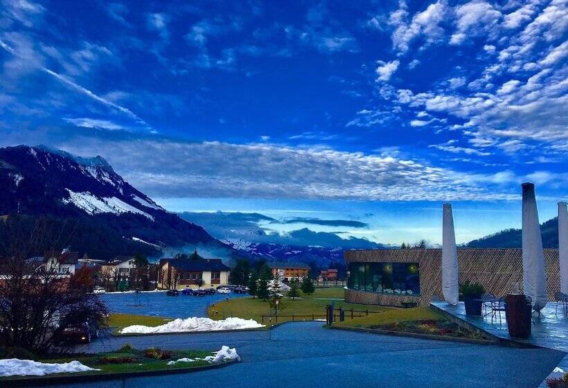 هتل Hôtel Cailler & Bains De La Gruyère