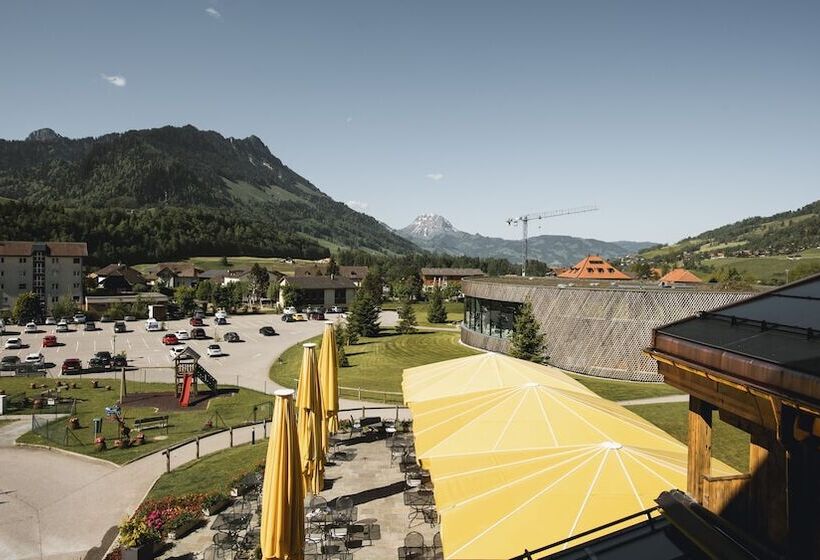 هتل Hôtel Cailler & Bains De La Gruyère