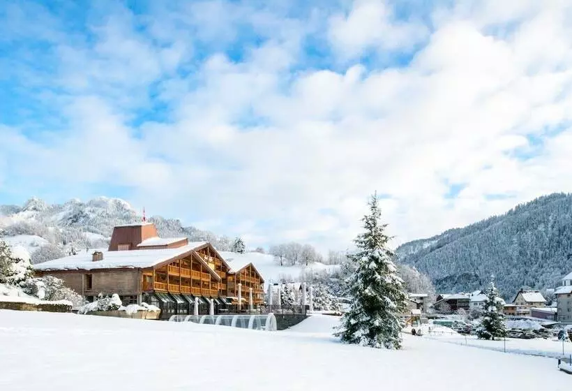 בית מלון כפרי Hôtel Cailler & Bains De La Gruyère