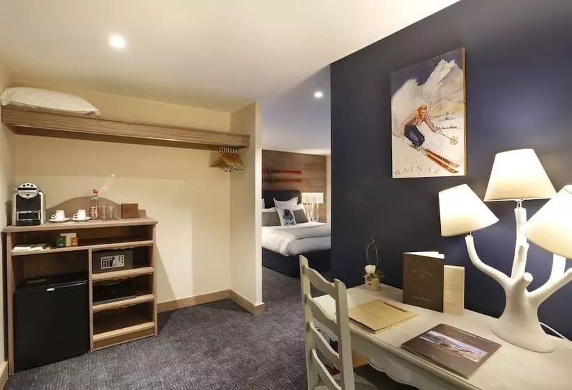 בית מלון כפרי Chalet Hôtel La Mainaz Restaurant & Resort