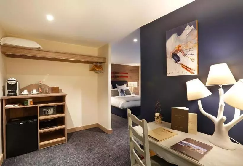 בית מלון כפרי Chalet Hôtel La Mainaz Restaurant & Resort