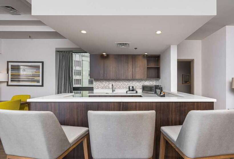 בית מלון כפרי Embassy Suites By Hilton Indianapolis Downtown