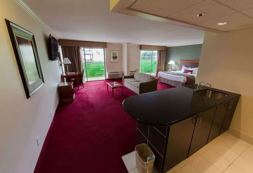 בית מלון כפרי Ramada By Wyndham Houston Intercontinental Airport East