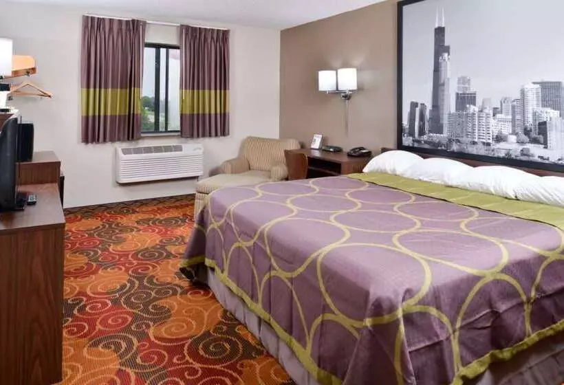 فندق على الطريق Super 8 By Wyndham Romeoville Bolingbrook