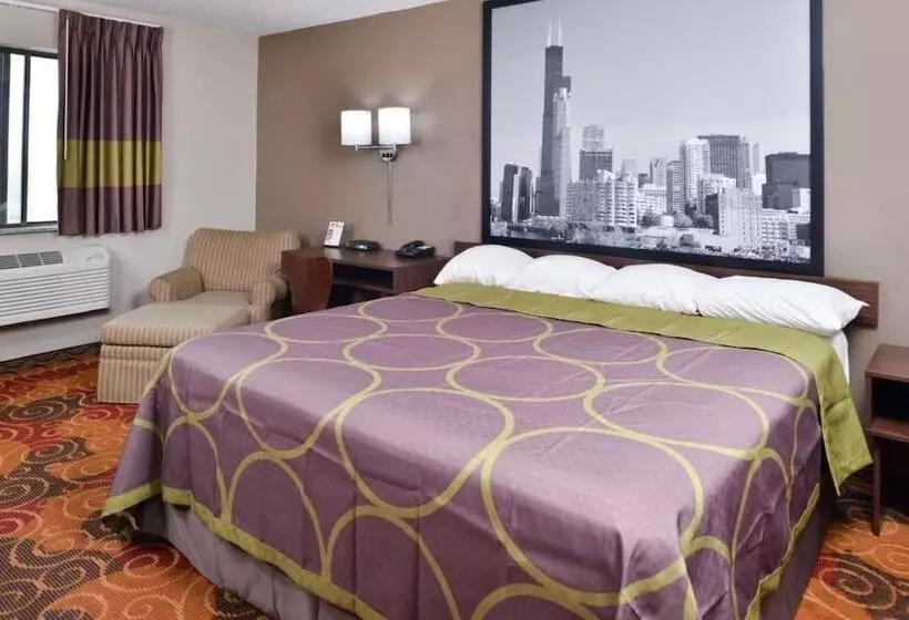 فندق على الطريق Super 8 By Wyndham Romeoville Bolingbrook
