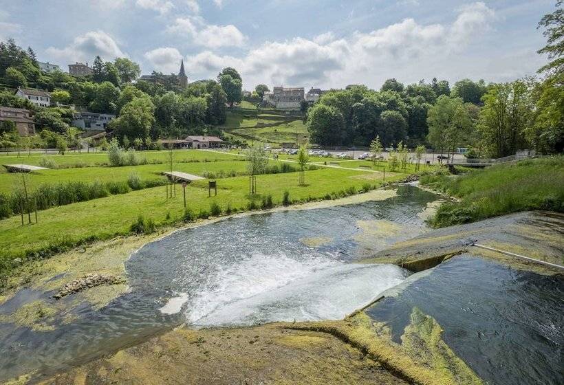 فندق Hôtel Aster Restaurant Aux Arcades