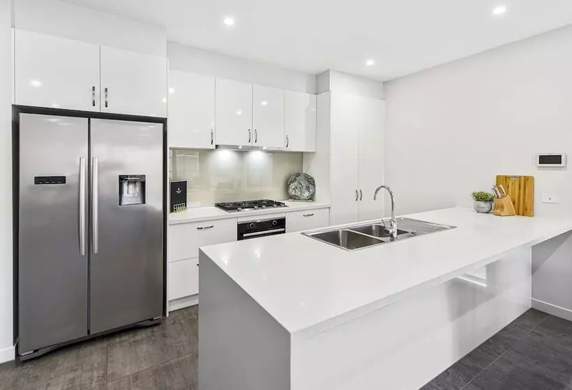 모텔 Fawkner Executive Suites & Serviced Apartments