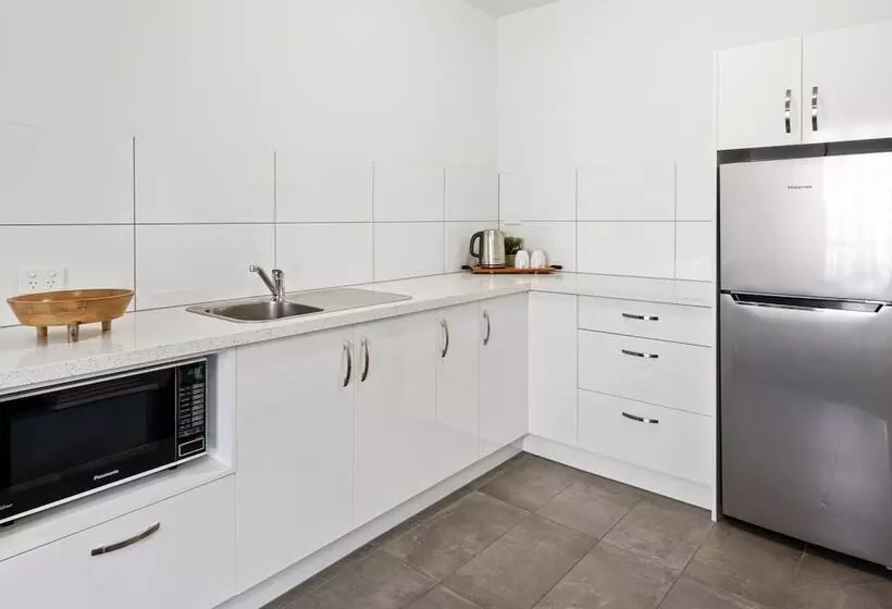 모텔 Fawkner Executive Suites & Serviced Apartments