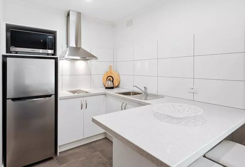 모텔 Fawkner Executive Suites & Serviced Apartments