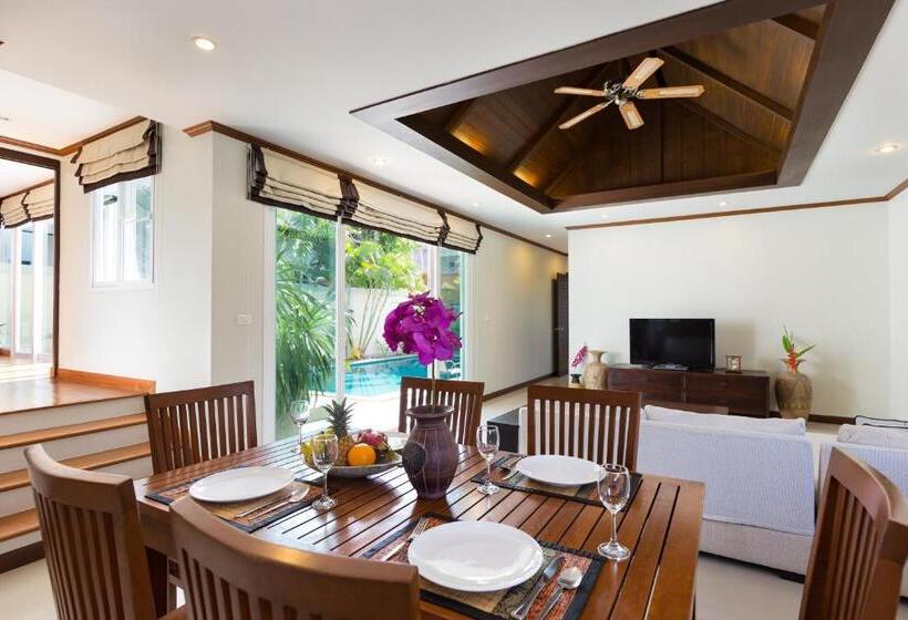 Thai Balinese Boutique Villa Alex In Rawai, 3br, Private Pool