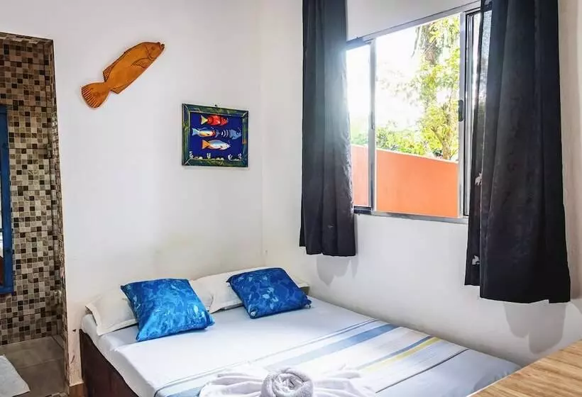 ホテル Hostel Canto Da Praia São Sebastião Próximo Ao Enrocamento Caraguatatuba