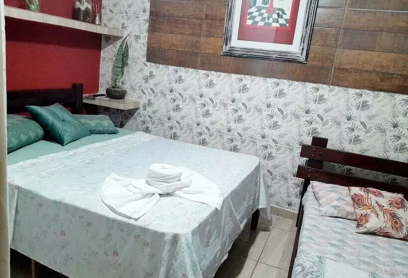 ホテル Hostel Canto Da Praia São Sebastião Próximo Ao Enrocamento Caraguatatuba