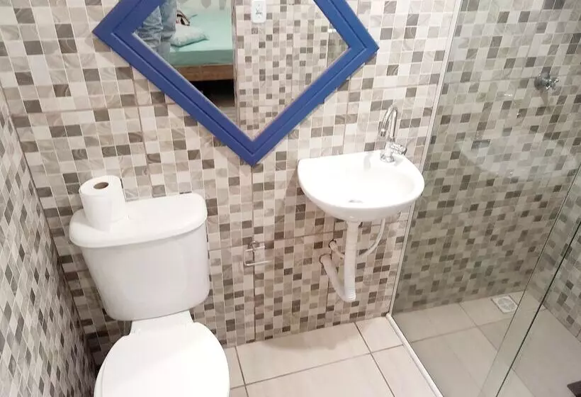 ホテル Hostel Canto Da Praia São Sebastião Próximo Ao Enrocamento Caraguatatuba