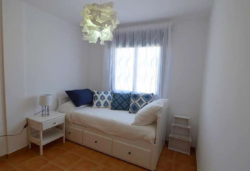 The Blue House With Mountain View