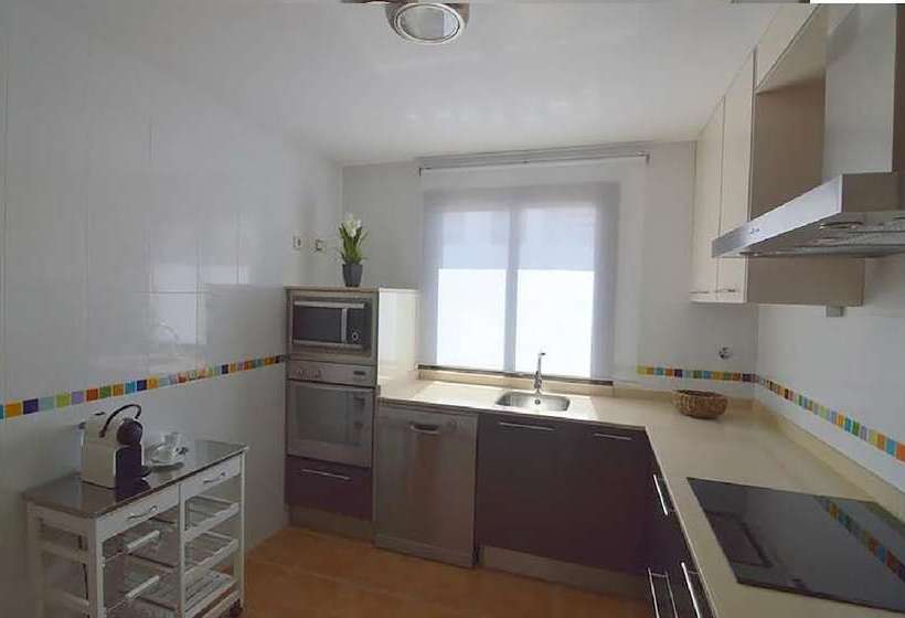 The Blue House With Mountain View