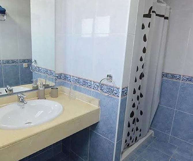 The Blue House With Mountain View