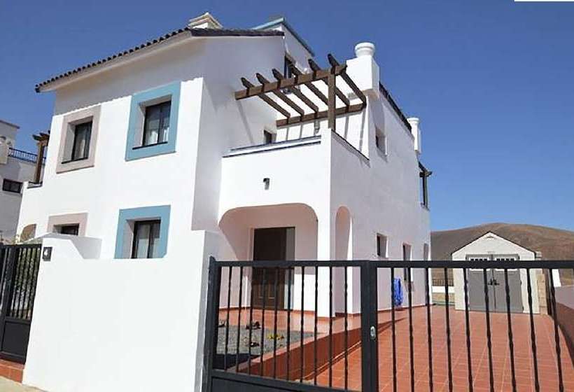 The Blue House With Mountain View