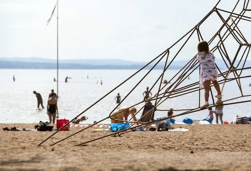 בית מלון כפרי First Camp Siljansbadet   Rättvik