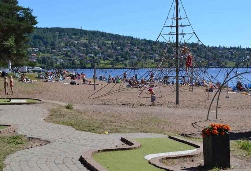 בית מלון כפרי First Camp Siljansbadet   Rättvik