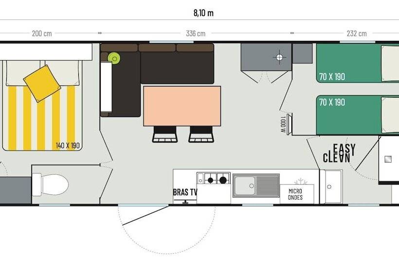 호텔 La Cabane De Bob Saint Raphael