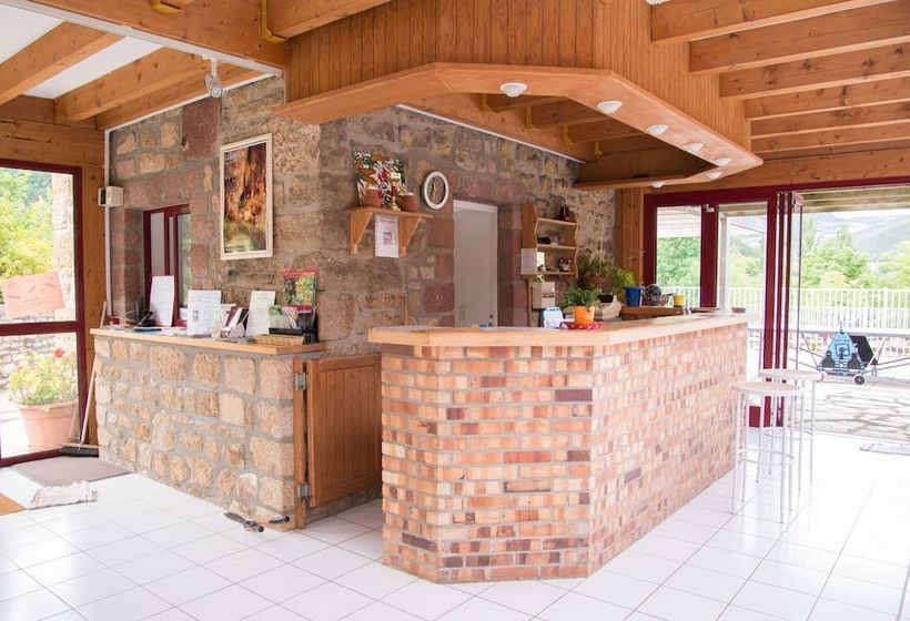 בית מלון כפרי Village De Vacances De La Canourgue