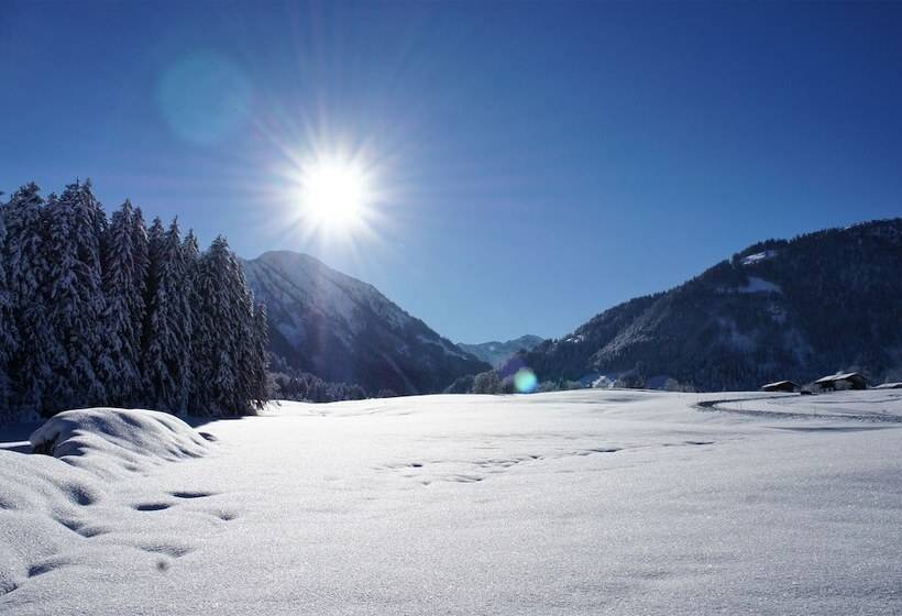 ホテル Zeitfrei Chalet Apartments