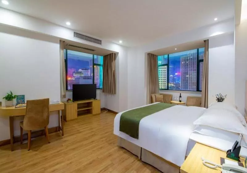 Hotelli Greentree Inn Zhongshan West District Fuhua Road
